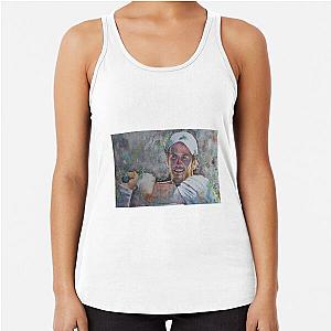 Andy Murray Portrait V2 Racerback Tank Top