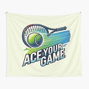 Andy Murray Ace Your Game Tennis Champion Design Tapestry