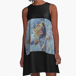 Andy Murray - Portrait 5 A line Dress
