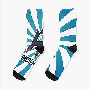 Andy Murray Art Socks