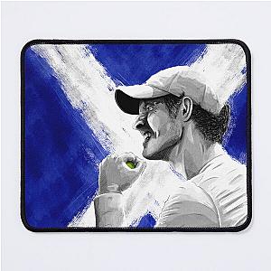 Andy Murray - Scotland Tennis Artwork Mouse Pad