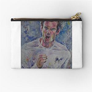 Andy Murray - Portrait Zipper Pouch