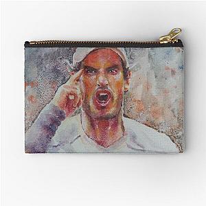 Andy Murray Portrait Zipper Pouch