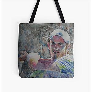 Andy Murray Portrait All Over Print Tote Bag