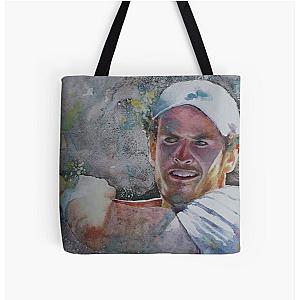 Andy Murray - Portrait 6 V2 All Over Print Tote Bag