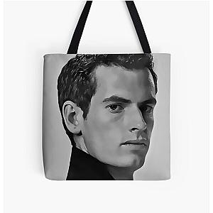 Andy Murray Digital Art Portrait Tote Bag
