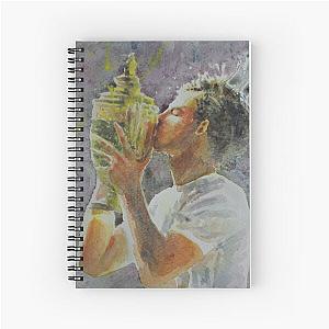 Andy Murray Portrait Spiral Notebook