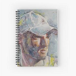 Andy Murray Portrait Spiral Notebook