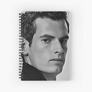 Andy Murray Digital Portrait Spiral Notebook