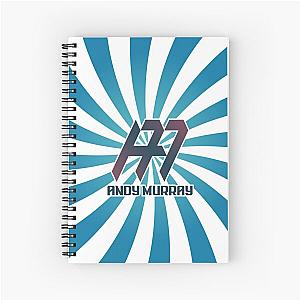 Andy Murray Art Spiral Notebook