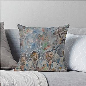Andy Murray and his team Davis Cup Winners Throw Pillow