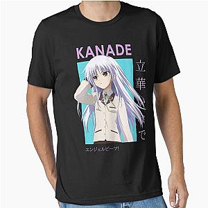 Kanade Tachibana Angel Beats Card Anime Essential Tee