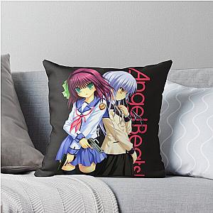 Angel and Yurippe - Angel Beats! Throw Pillow