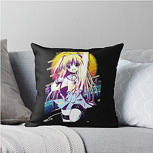 Angel Beats Yui Throw Pillow