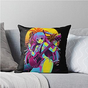Harmonizing Emotions in Angel Beats Throw Pillow