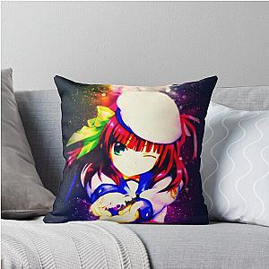 Yuri Nakamura Angel Beats Throw Pillow