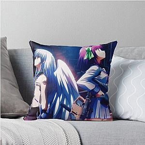 Kanade Tachibana & Yuri Nakamura Angel Beats Throw Pillow