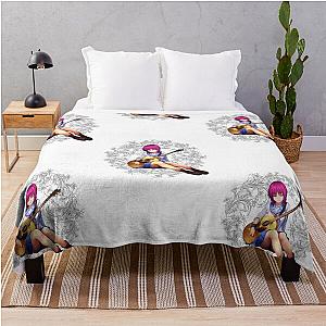 Angel Beats Rare Music Throw Blanket