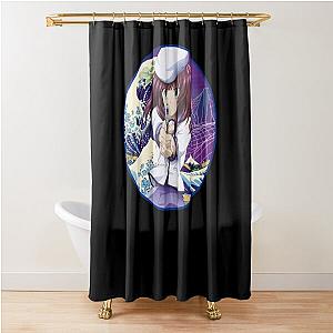 Cruelty and Compassion in Angel Beats Shower Curtain