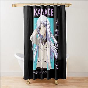 Kanade Tachibana Angel Beats Card Animation Shower Curtain