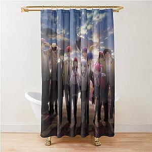 Angel Beats Characters Shower Curtain