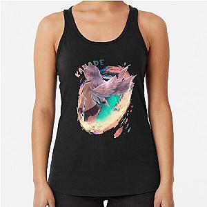Unraveling Mysteries Angel Beats Racerback Tank Top