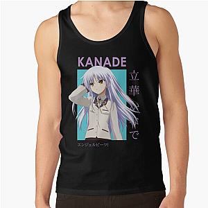 Kanade Tachibana Angel Beats Card Anime Tank Top