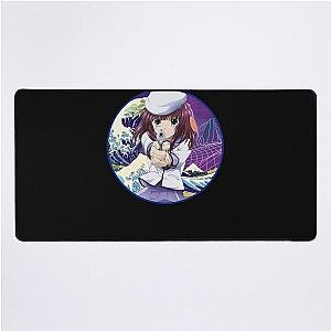 Cruelty and Compassion in Angel Beats Desk Mat