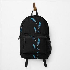 Watercolor Flying Feather Angel Backpack
