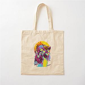 Harmonizing Emotions in Angel Beats Cotton Tote Bag