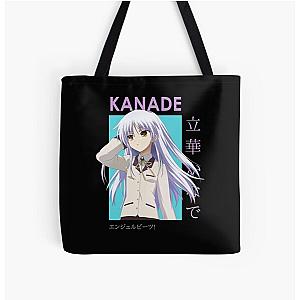 Kanade Tachibana Angel Beats Card Anime Print Tote Bag