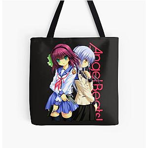 Angel and Yurippe - Angel Beats!  All Over Print Tote Bag