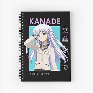 Kanade Tachibana Angel Beats Card Spiral Notebook