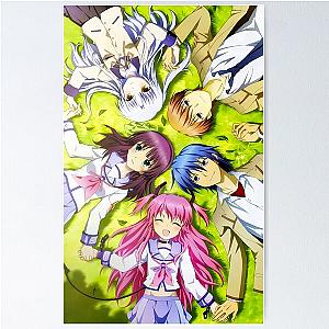 Angel, Otonashi, Yurippe, Yui Hinata - Angel Beats! Poster