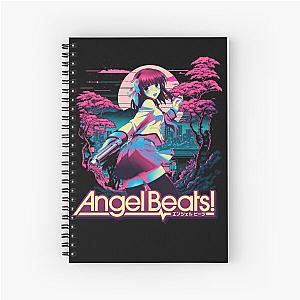 Enigmatic Angel Angel Beats Mystery Funny Spiral Notebook