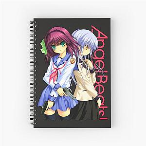 Angel amp Yurippe - Angel Beats!  Spiral Notebook