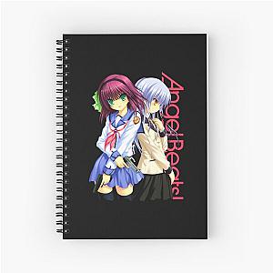 Angel amp Yurippe - Angel Beats! Spiral Notebook