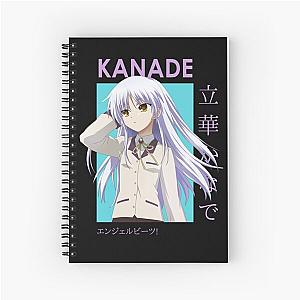 Kanade Tachibana Angel Beats Card Anime Spiral Notebook