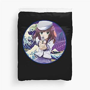 Cruelty and Compassion in Angel Beats  Duvet Cover