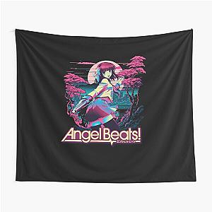 Enigmatic Angel Angel Beats Mystery Funny Tapestry