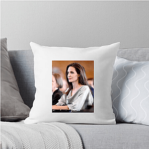 Angelina Jolie Unforgettable Presence Angelina Jolie Pillows Cover