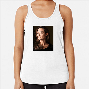 Angelina Jolie Oscar Winner Activist Angelina Jolie Tank Tops