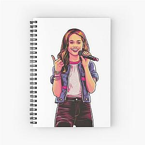 angelina jordan Spiral Notebook