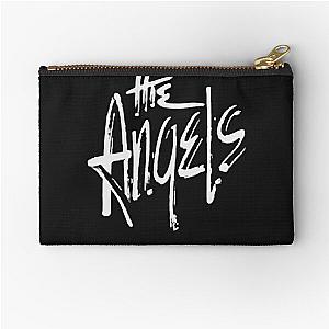 The angels (transparent) white Zipper Pouch