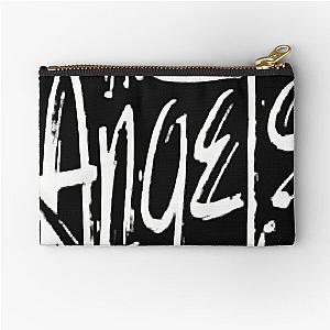 The Angels Transparent White Zipper Pouch