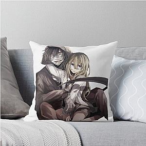 Angels of Death - Isaac and Rachel Throw Pillow
