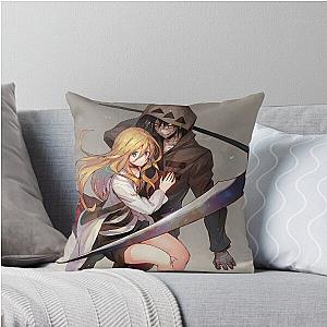 Rachel Gardner Angels of Death Drawing for Fan Throw Pillow