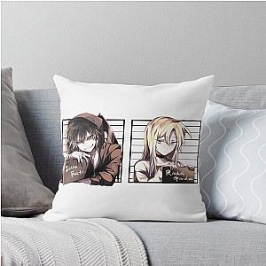 Isaac and Rachel Angels Of Death Throw Pillow