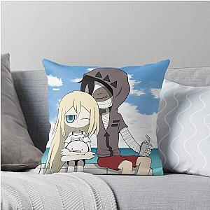 Angels of Death Zack Ray at the Beach Throw Pillow