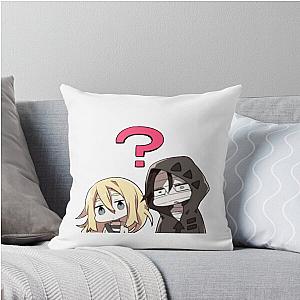 Angels of Death Rachel and Zach Inquiring Throw Pillow